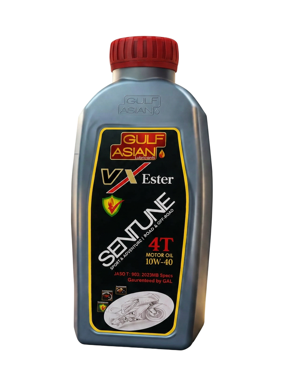 Gulf Asian Sentune motor oil bottle